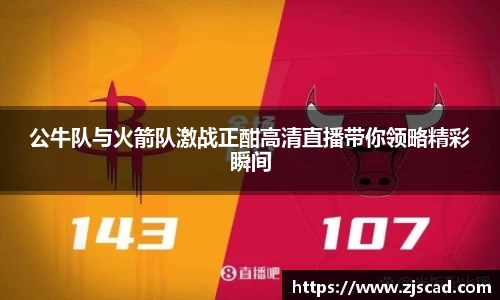 公牛队与火箭队激战正酣高清直播带你领略精彩瞬间